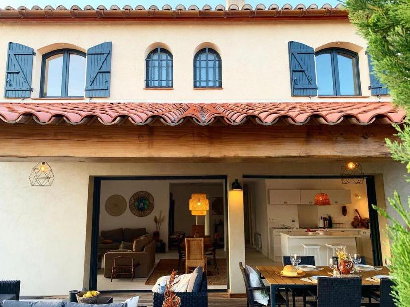 Le Petit Bali Spacieuse Villa Pour 8 Avec Piscine Saint-Cyprien  Luaran gambar