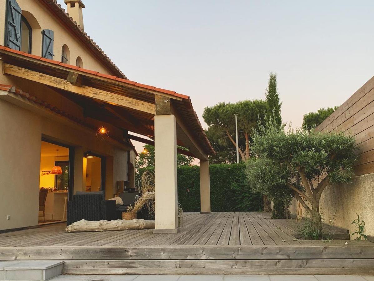 Le Petit Bali Spacieuse Villa Pour 8 Avec Piscine Saint-Cyprien  Luaran gambar