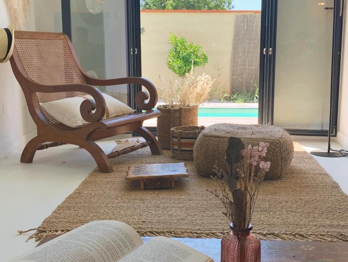 Le Petit Bali Spacieuse Villa Pour 8 Avec Piscine Saint-Cyprien  Luaran gambar