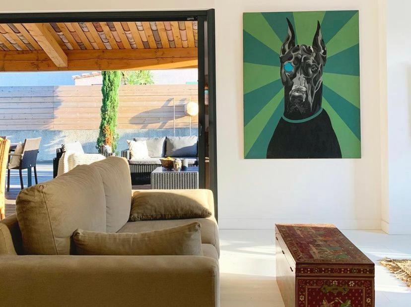Le Petit Bali Spacieuse Villa Pour 8 Avec Piscine Saint-Cyprien  Luaran gambar