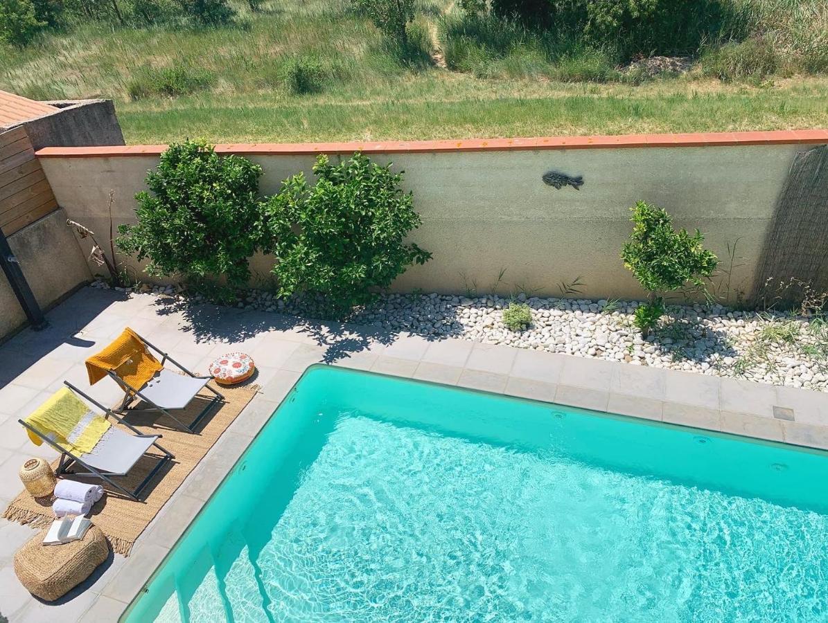 Le Petit Bali Spacieuse Villa Pour 8 Avec Piscine Saint-Cyprien  Luaran gambar